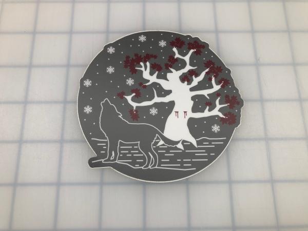 Winterfell / Heart Tree printed decal