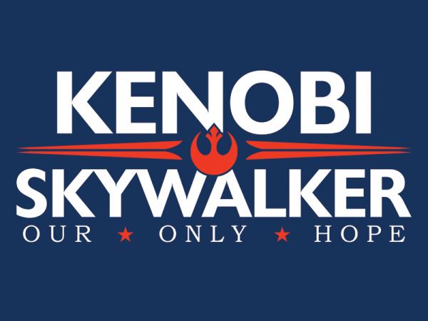 Elect Kenobi-Skywalker / Star Wars inspired t-shirt