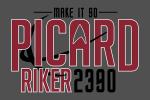 Elect Picard-Riker 2390 / Star Trek inspired t-shirt