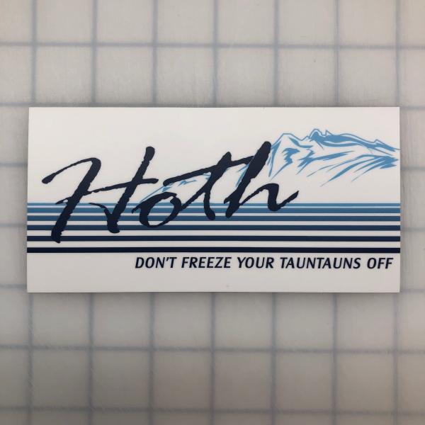 Hoth printed decal