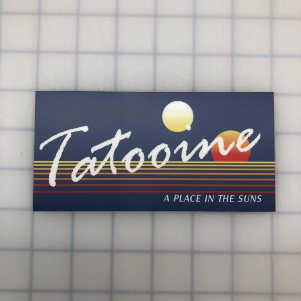 Tatooine printed decal