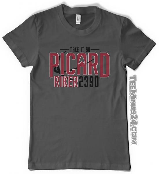 Elect Picard-Riker 2390 / Star Trek inspired t-shirt picture