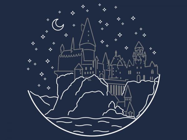 Hogwarts / Harry Potter inspired t-shirt picture