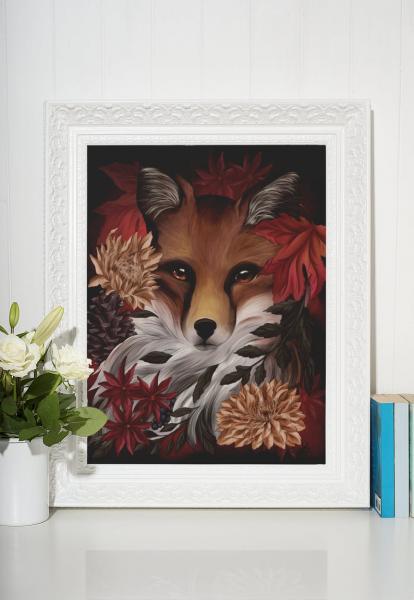 Autumn Fox Print picture