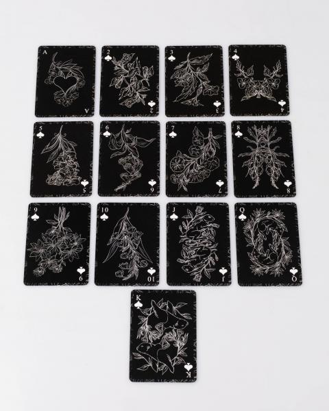 The Poisonous Floriography Playing Card Deck picture