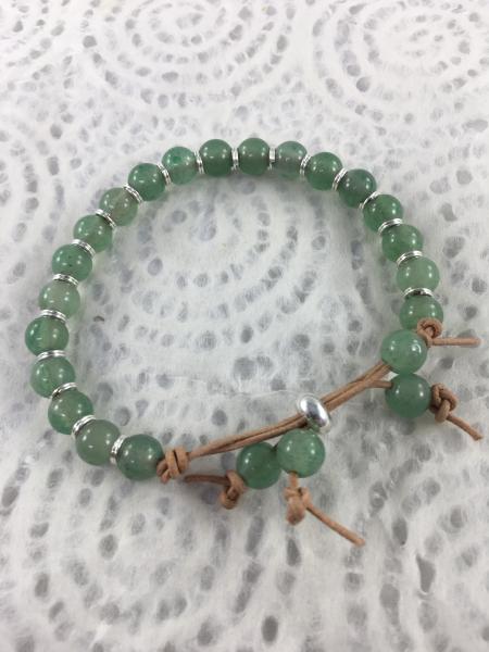 Green Aventurine Bracelet_Adjustable picture