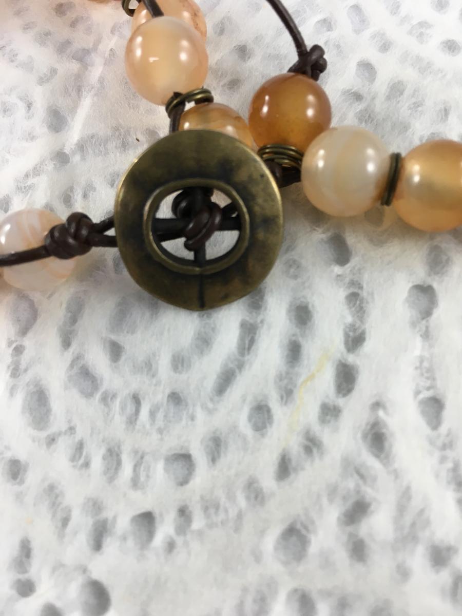 Orange Carnelian Bracelet picture