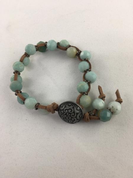 Amazonite Bracelet (Vegan) picture