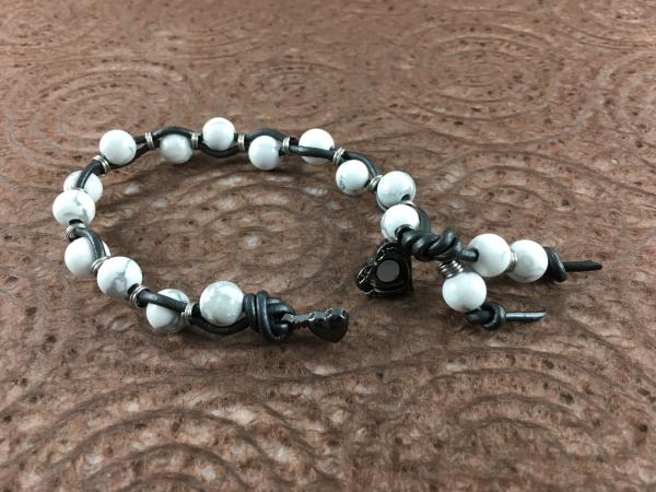 White Howlite Bracelet picture