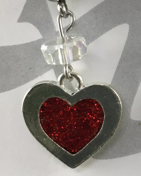 Sparkle Heart Post Earrings picture