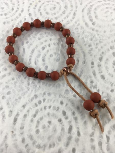 Red Jasper Bracelet_Adjustable picture