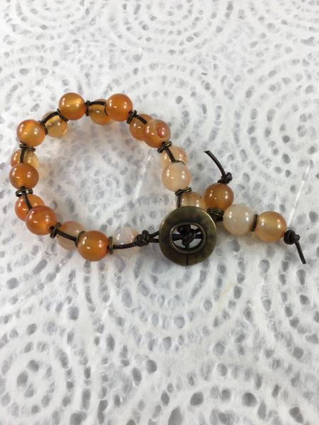 Orange Carnelian Bracelet