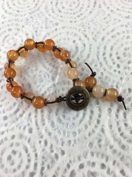 Orange Carnelian Bracelet picture