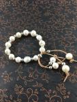 Freshwater White Pearl Bracelet_Adjustable
