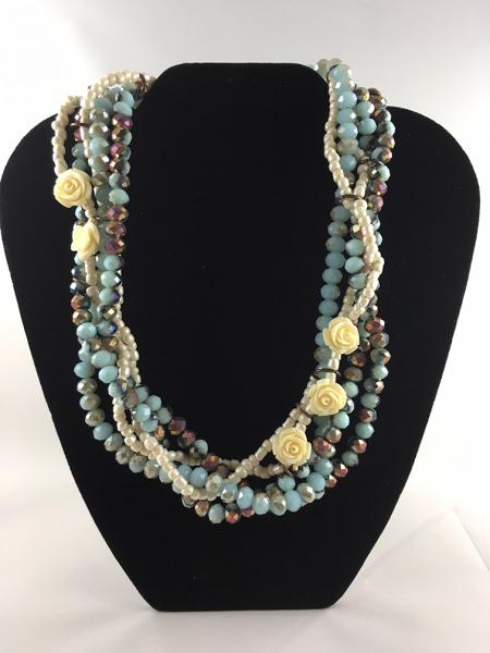 Aqua Multi-Strand Necklace picture