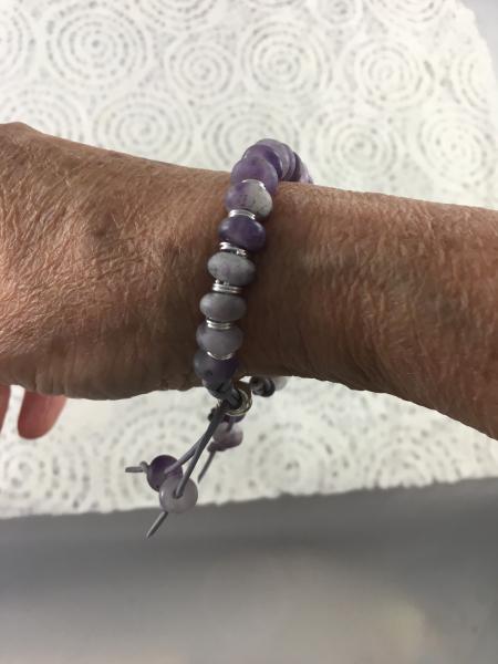 Amethyst Bracelet_Adjustable picture