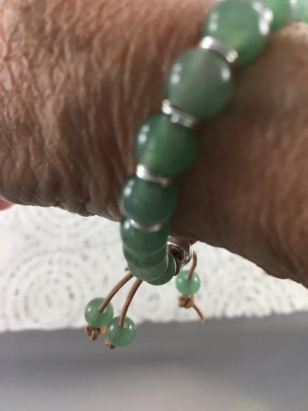 Green Aventurine Bracelet_Adjustable picture