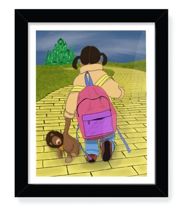 Art Print - Off to See the Wizard picture