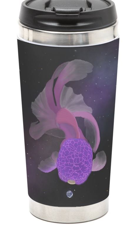 Travel Mug - Cosmic Brain Fish picture