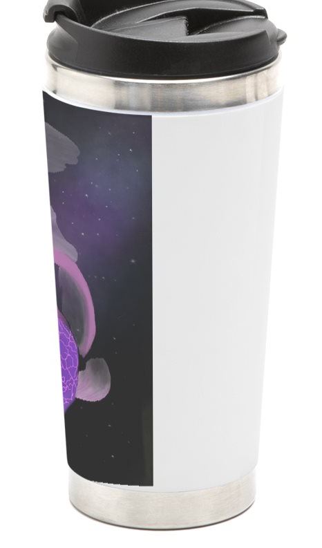 Travel Mug - Cosmic Brain Fish picture