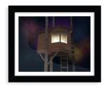 Art Print - Treehouse Under the Stars