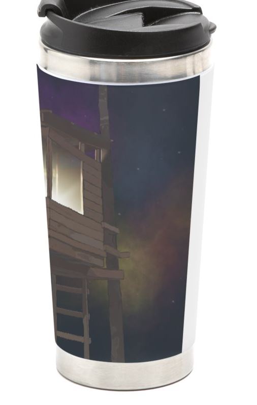 Travel Mug - Treehouse Under the Stars picture