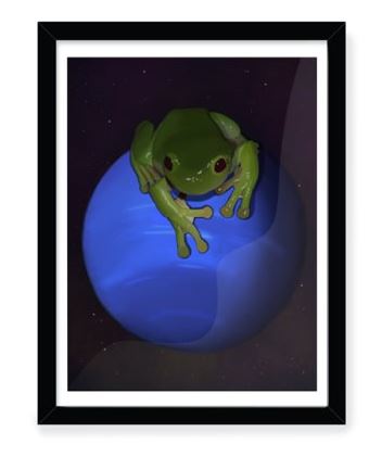 Art Print - Neptunian Tree Frog picture