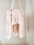 Macrame crib mobile