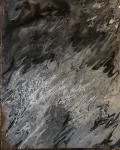 Black Acrylic Pour