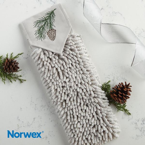 Pinecone Chenille Hand Towel picture