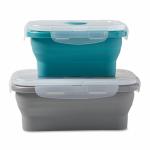 Silicone Food Storage Containers - Sm/Med
