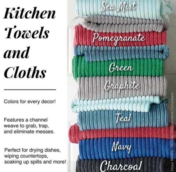 Kitchen Towel & Cloth Set - Asstd Colors picture