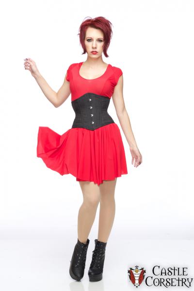 Silk or Leather Waist-Cincher Corset