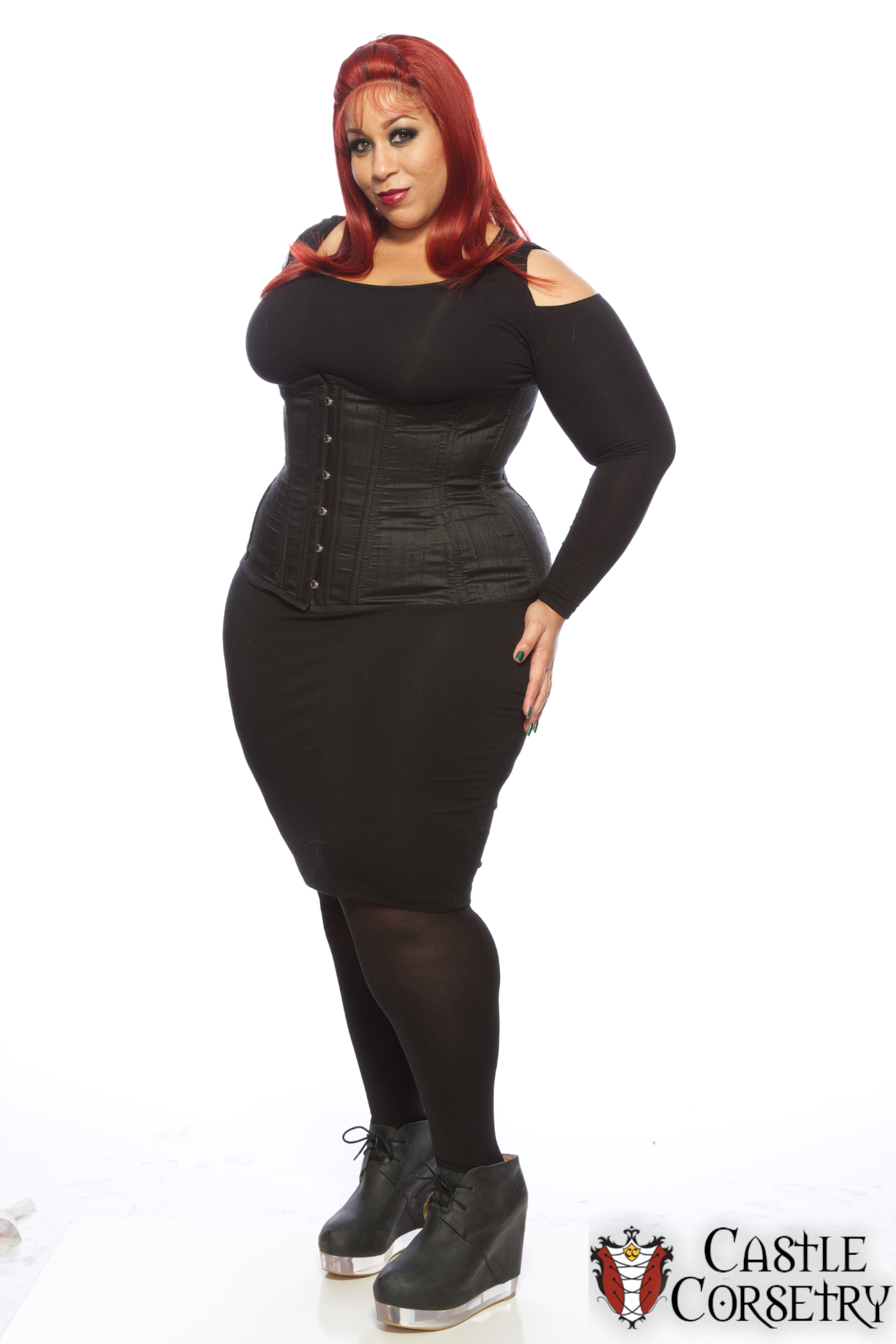 Basic Silk Waist-Training Corset picture