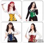 Hogwarts Silk Waist-Training Corset