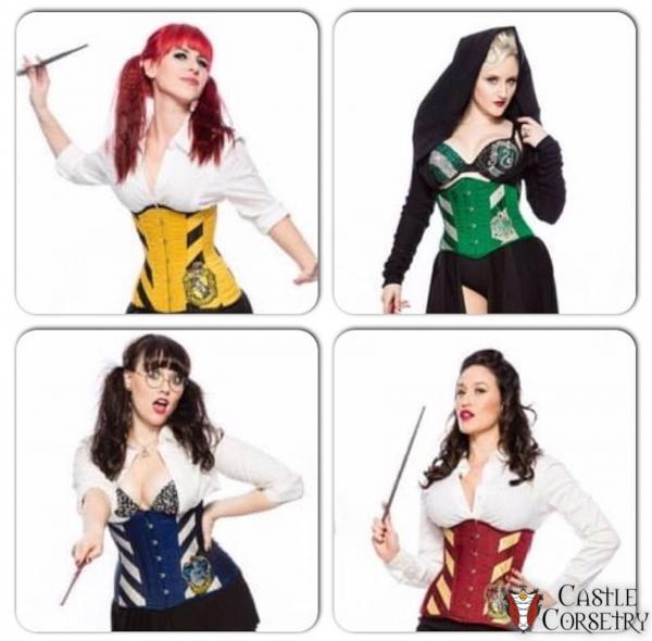 Hogwarts Silk Waist-Training Corset picture