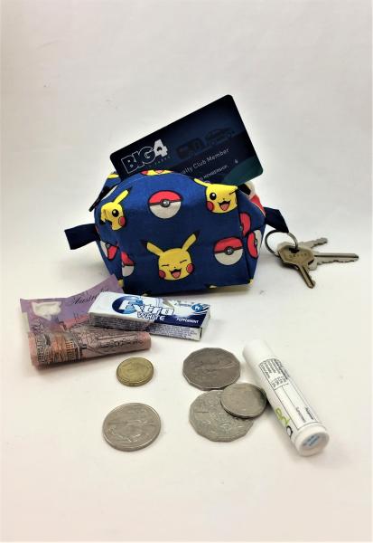 Computer and Arcade Game boxy keychain pouches picture