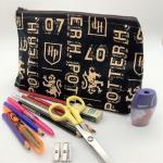 Harry Potter Wide Bottomed  Zipper Pouches Large