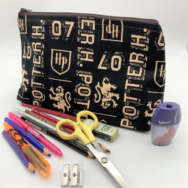 Harry Potter Wide Bottomed  Zipper Pouches Large picture