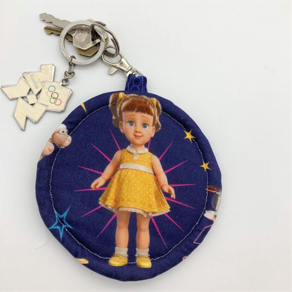 Disney Themed Round Key Chain Pouches, picture