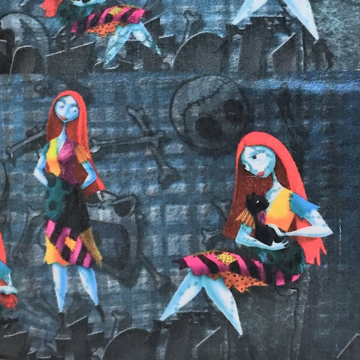 Spooky Halloween Horror Wide Bottomed Zipper Pouches Medium picture