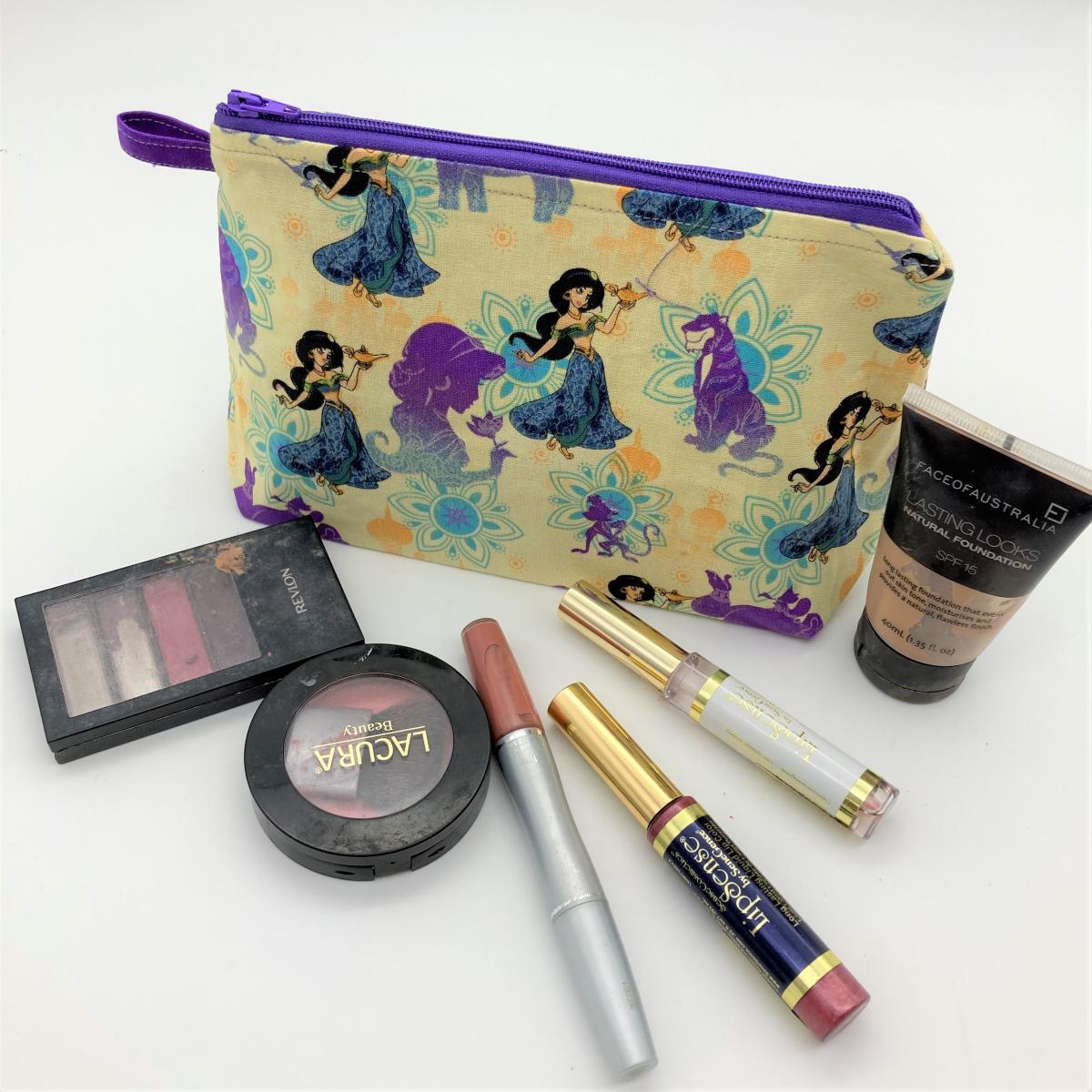 Disney Themed Wide Bottomed Zipper Pouches Medium picture