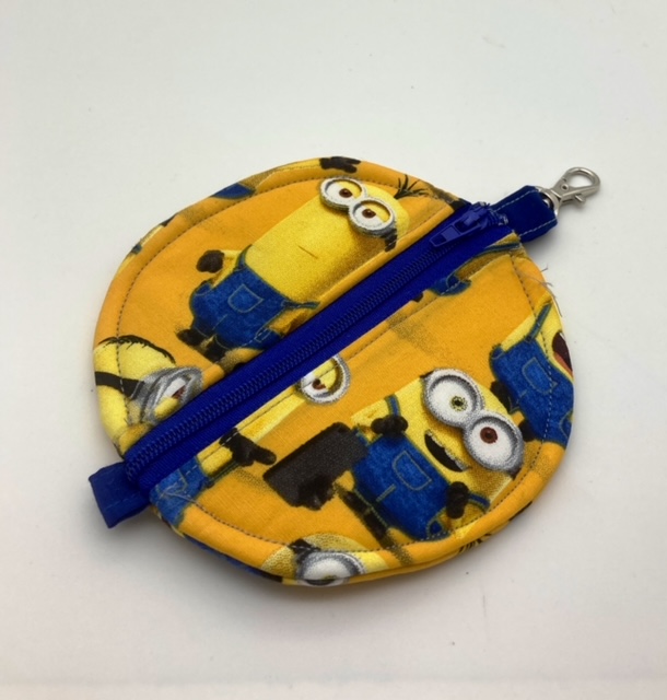 Cartoon Movie and TV Round  Key Chain Pouch picture
