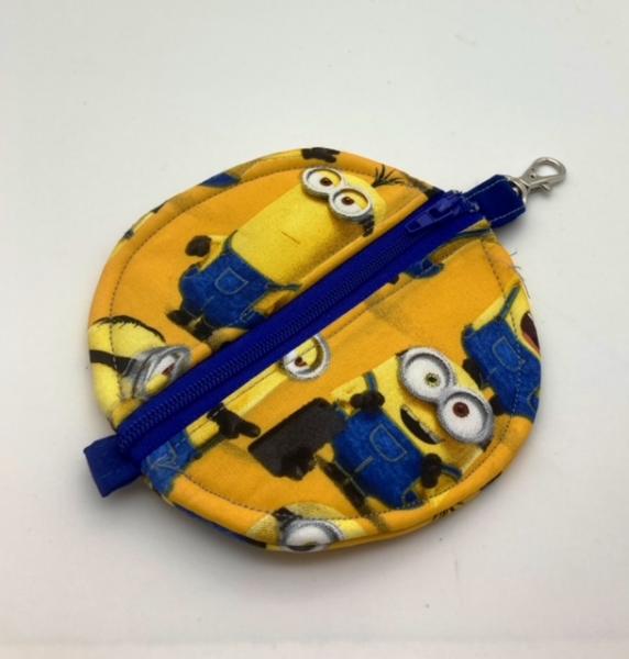 Cartoon Movie and TV Round  Key Chain Pouch picture