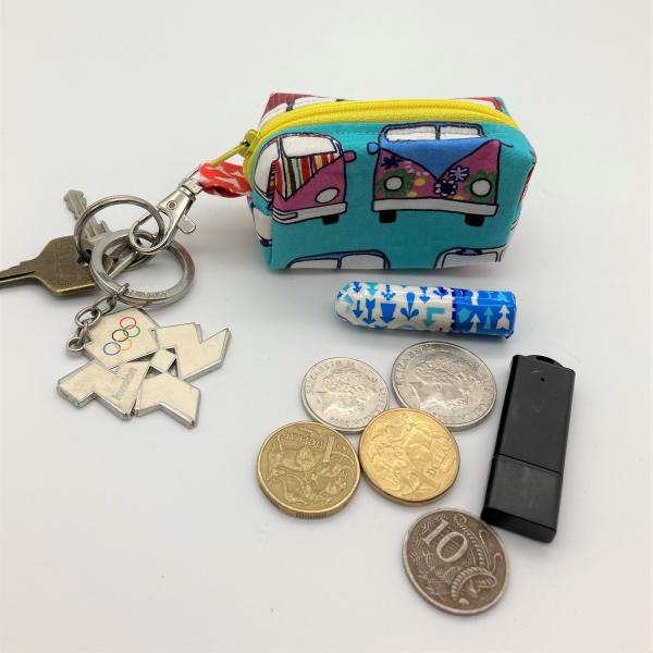 Retro and Childhood Boxy  Key Chain Pouches picture