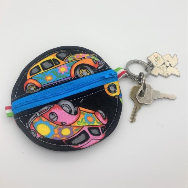 Retro and Childhood Round Key Chain Pouches picture