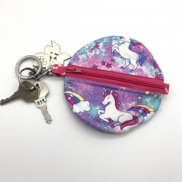 Retro and Childhood Round Key Chain Pouches picture