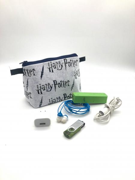 Harry Potter Wide Bottomed Zipper Pouch Small