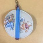 Retro and Childhood Round Key Chain Pouches