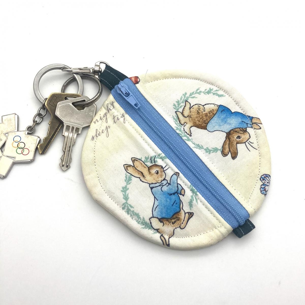 Retro and Childhood Round Key Chain Pouches picture